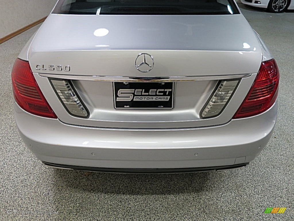 2011 CL 550 4MATIC - Iridium Silver Metallic / Black photo #4