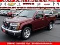 Sonoma Red Metallic 2009 GMC Canyon SLE Regular Cab