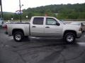 2007 Silver Birch Metallic GMC Sierra 1500 SLE Crew Cab 4x4  photo #6