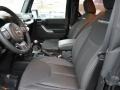 Black 2016 Jeep Wrangler Rubicon 4x4 Interior Color