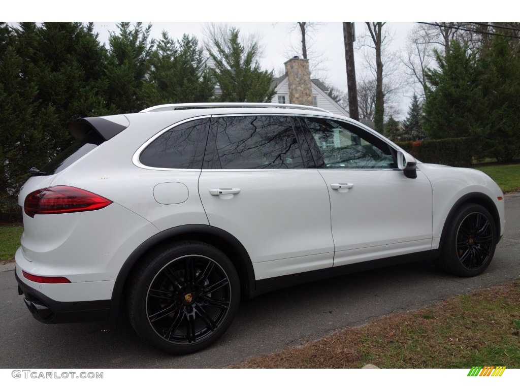 2016 Cayenne S - White / Black/Garnet Red photo #7