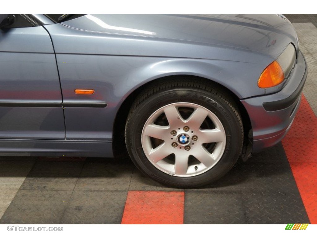 1999 3 Series 323i Sedan - Steel Blue Metallic / Grey photo #41