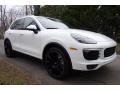 White 2016 Porsche Cayenne S Exterior