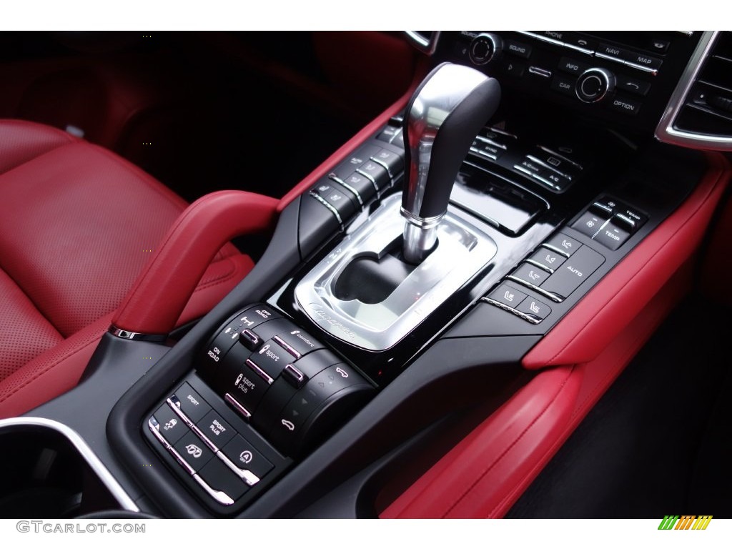 2016 Cayenne S - White / Black/Garnet Red photo #19