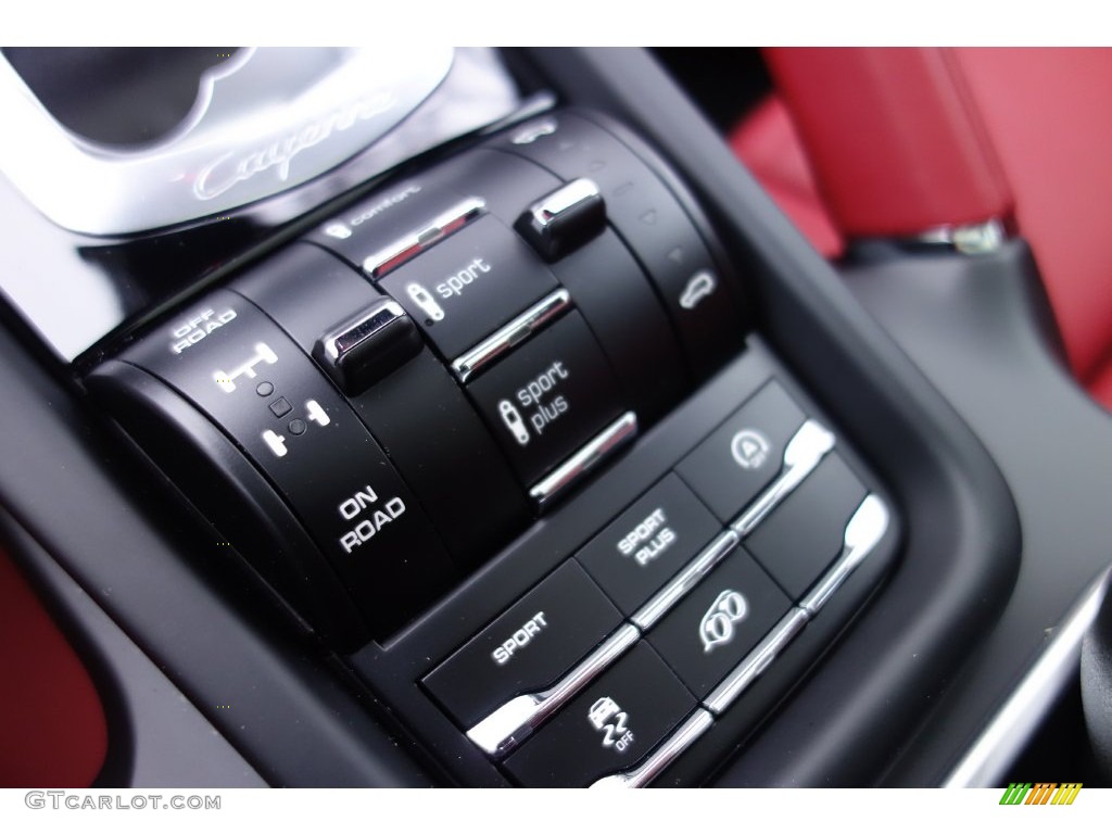 2016 Cayenne S - White / Black/Garnet Red photo #27