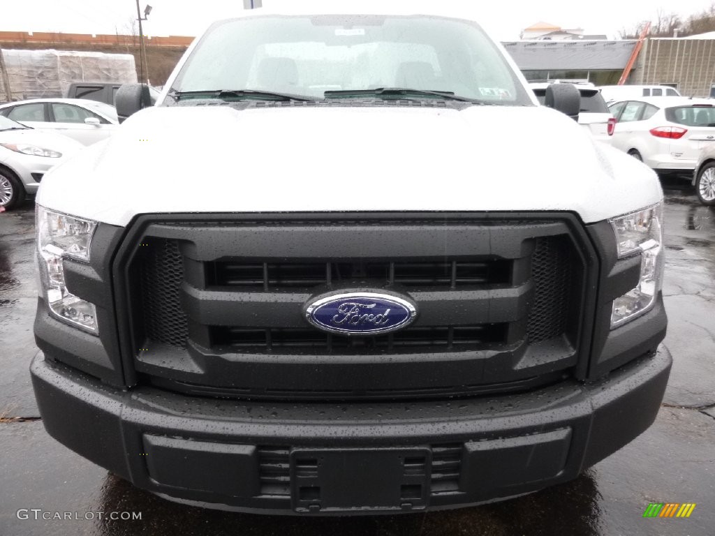 2016 F150 XL Regular Cab - Ingot Silver / Medium Earth Gray photo #6