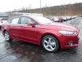 2016 Ruby Red Metallic Ford Fusion SE AWD  photo #1