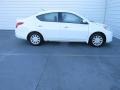 2014 Fresh Powder White Nissan Versa 1.6 S Sedan  photo #8