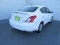 2014 Fresh Powder White Nissan Versa 1.6 S Sedan  photo #9