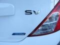 2014 Fresh Powder White Nissan Versa 1.6 S Sedan  photo #13