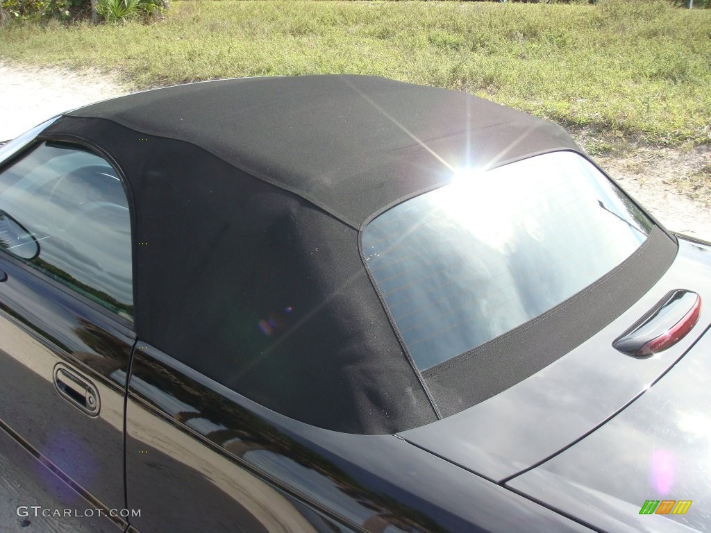 2003 Thunderbird Premium Roadster - Evening Black / Black Ink/Saddle photo #24