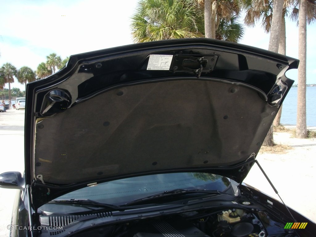 2003 Thunderbird Premium Roadster - Evening Black / Black Ink/Saddle photo #29