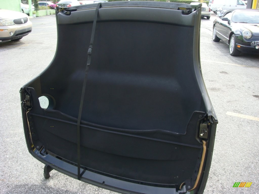 2003 Thunderbird Premium Roadster - Evening Black / Black Ink/Saddle photo #34