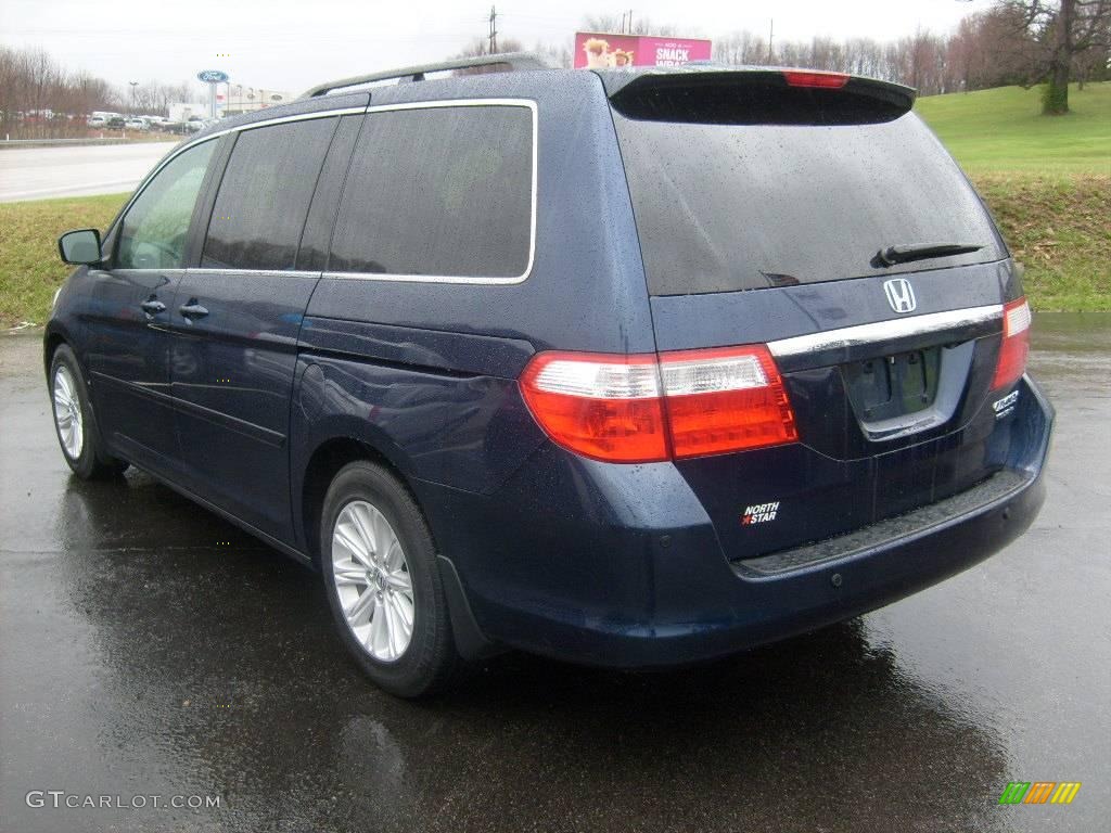 2005 Odyssey Touring - Midnight Blue Pearl / Gray photo #3