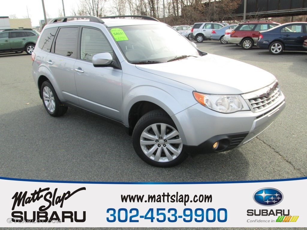 Ice Silver Metallic Subaru Forester