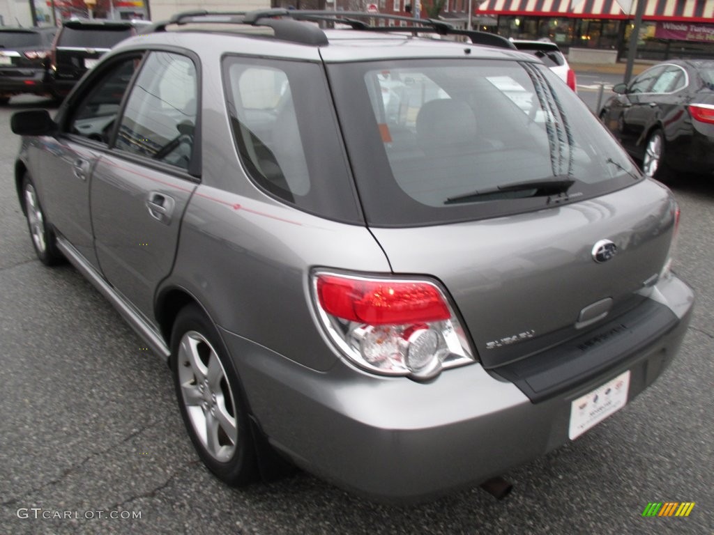 2007 Impreza 2.5i Wagon - Urban Gray Metallic / Anthracite Black photo #4