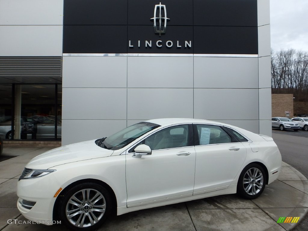 2013 MKZ 2.0L EcoBoost AWD - Crystal Champagne / Light Dune photo #1