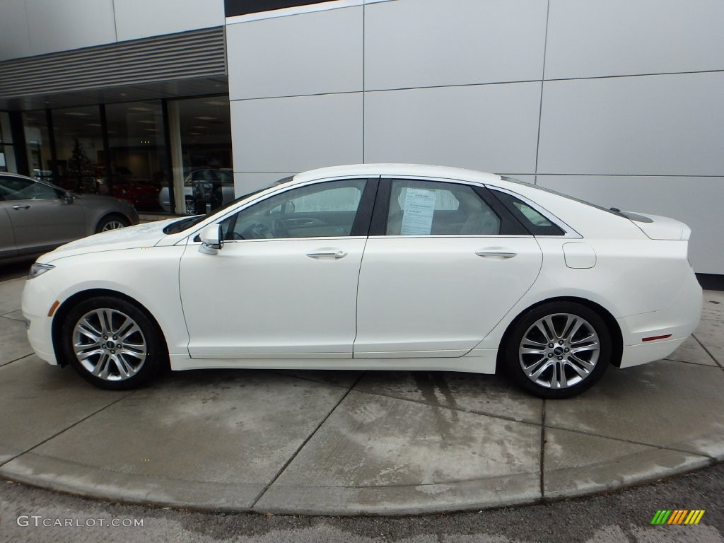 2013 MKZ 2.0L EcoBoost AWD - Crystal Champagne / Light Dune photo #2