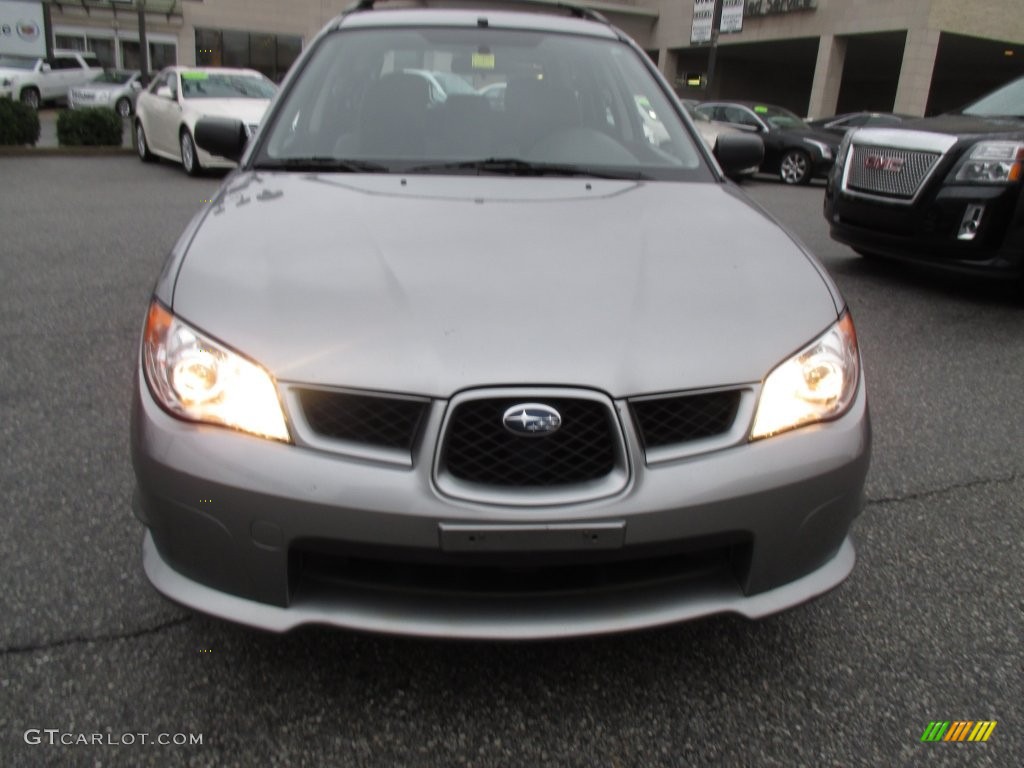 2007 Impreza 2.5i Wagon - Urban Gray Metallic / Anthracite Black photo #9