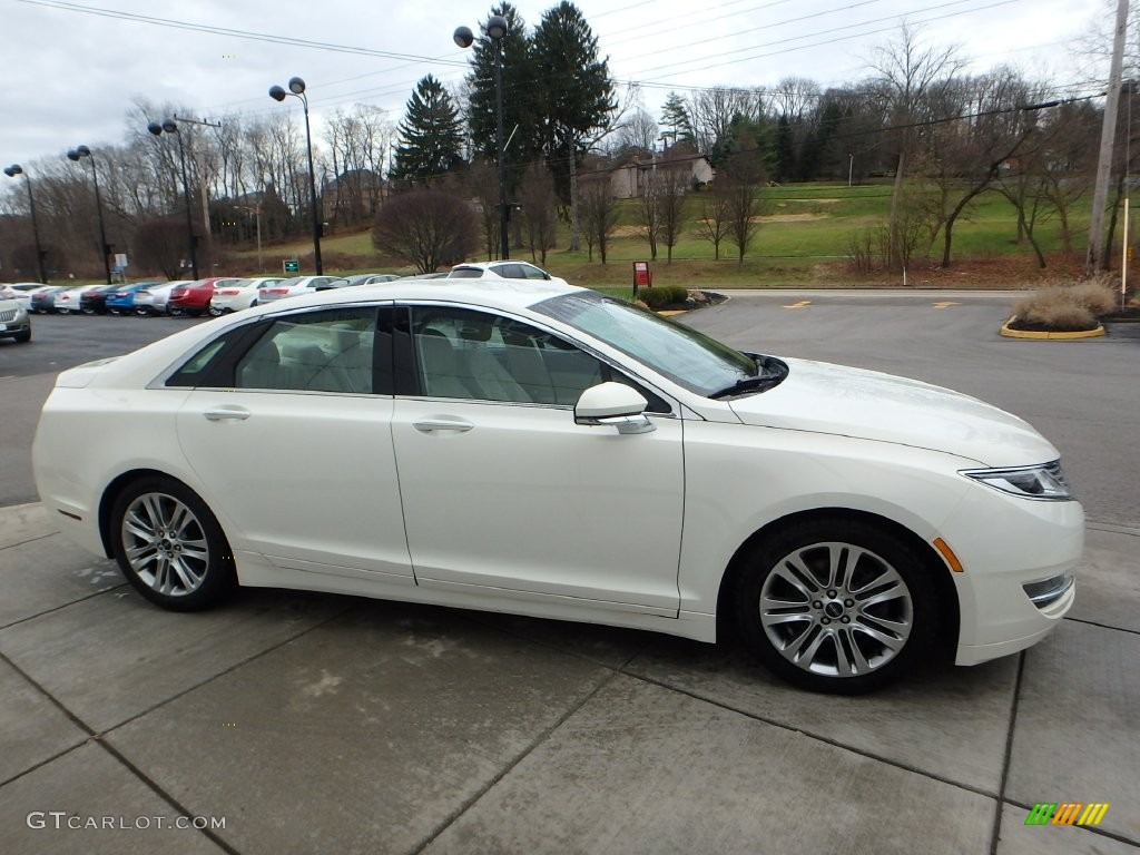 2013 MKZ 2.0L EcoBoost AWD - Crystal Champagne / Light Dune photo #6