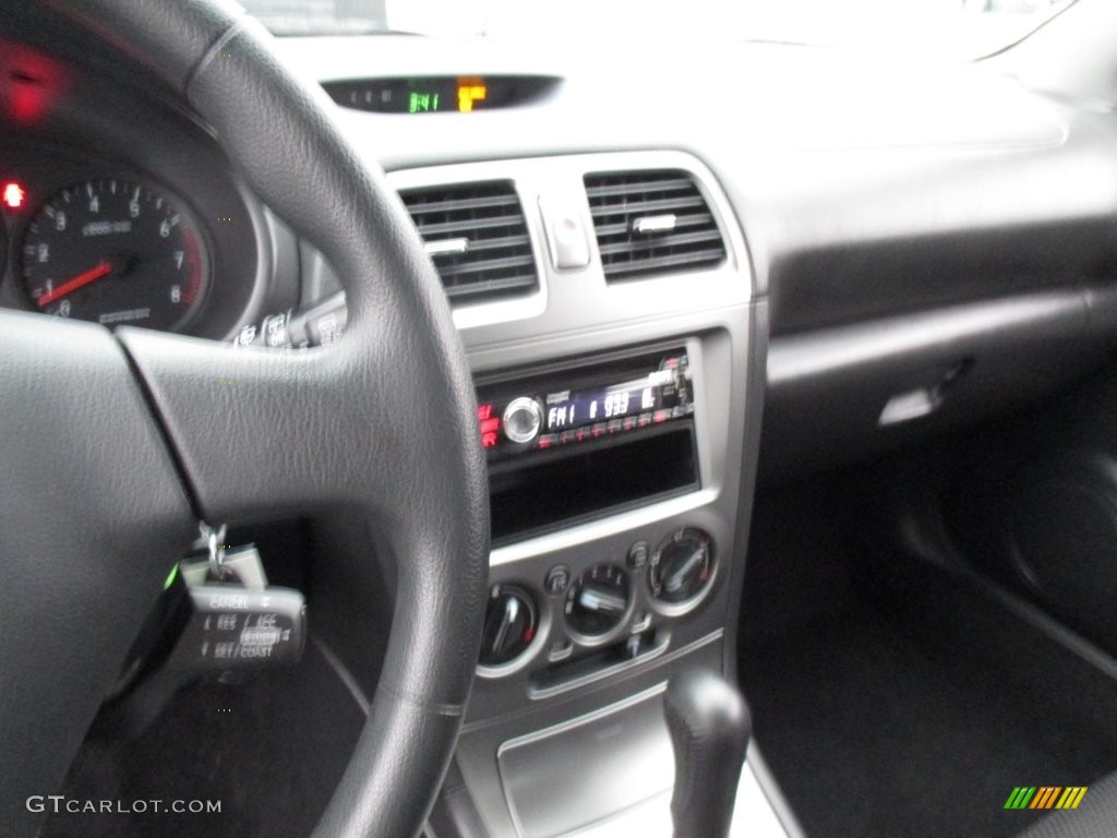2007 Impreza 2.5i Wagon - Urban Gray Metallic / Anthracite Black photo #15