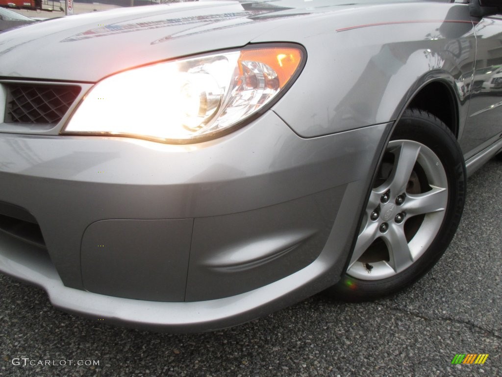 2007 Impreza 2.5i Wagon - Urban Gray Metallic / Anthracite Black photo #24