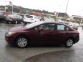 Crimson Pearl - Civic LX Sedan Photo No. 6