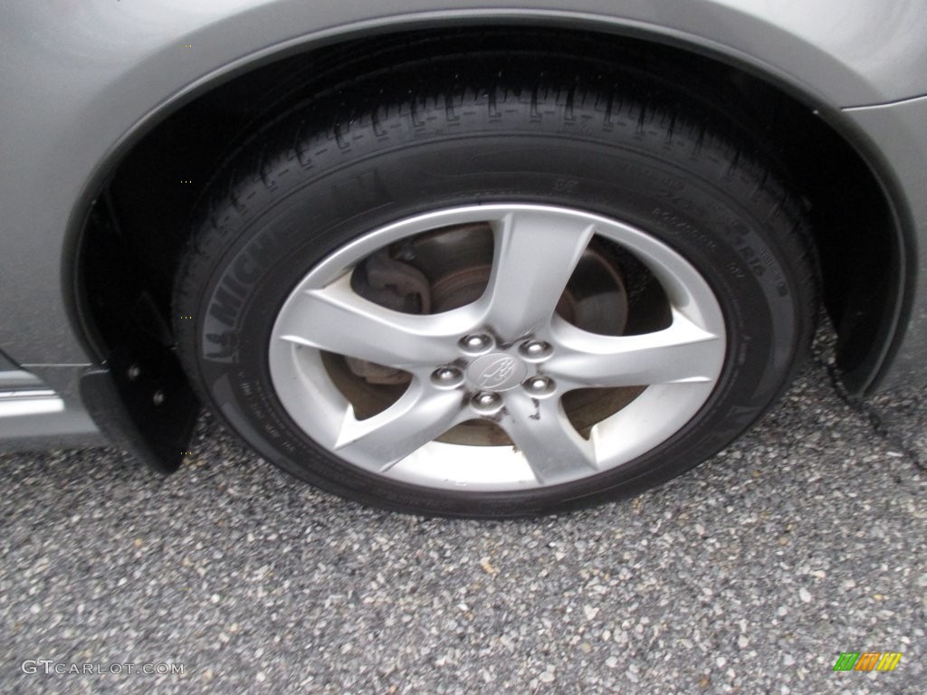 2007 Impreza 2.5i Wagon - Urban Gray Metallic / Anthracite Black photo #44