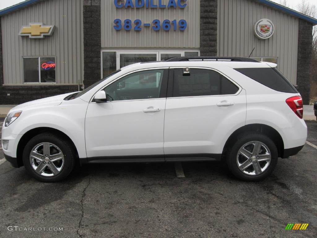 2016 Equinox LT AWD - Summit White / Jet Black photo #1