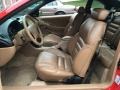 Saddle 1997 Ford Mustang SVT Cobra Coupe Interior Color