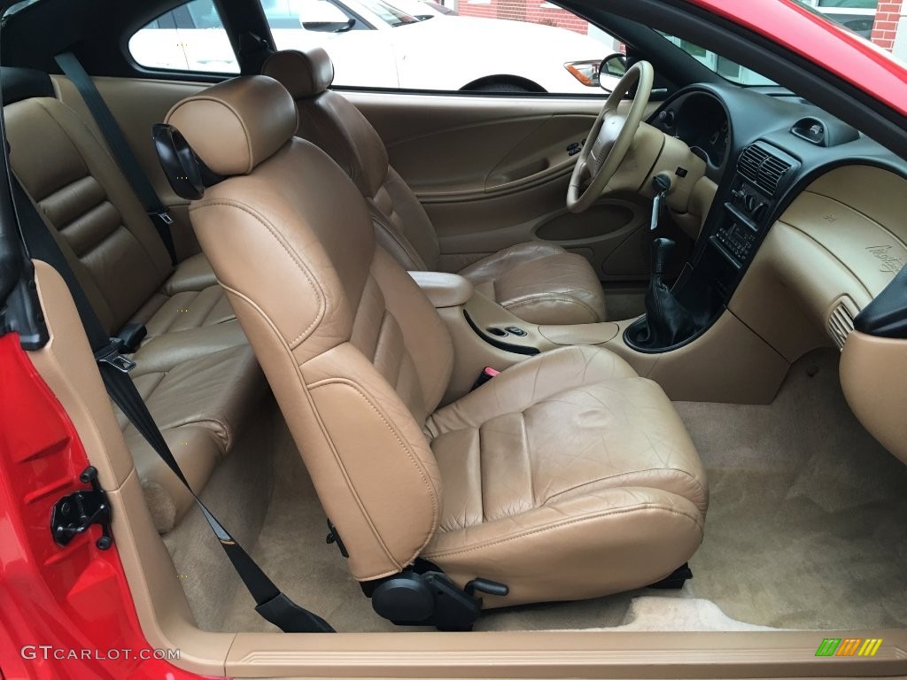 1997 Mustang SVT Cobra Coupe - Rio Red / Saddle photo #14