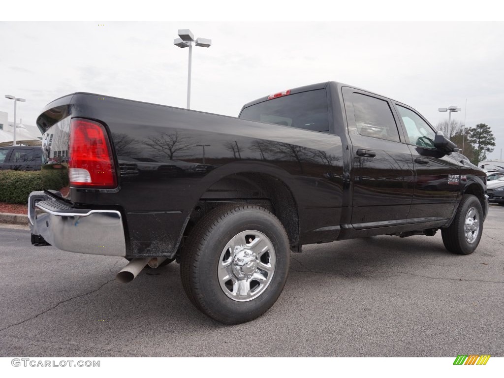 Brilliant Black Crystal Pearl 2016 Ram 2500 Tradesman Crew Cab Exterior Photo #109589837