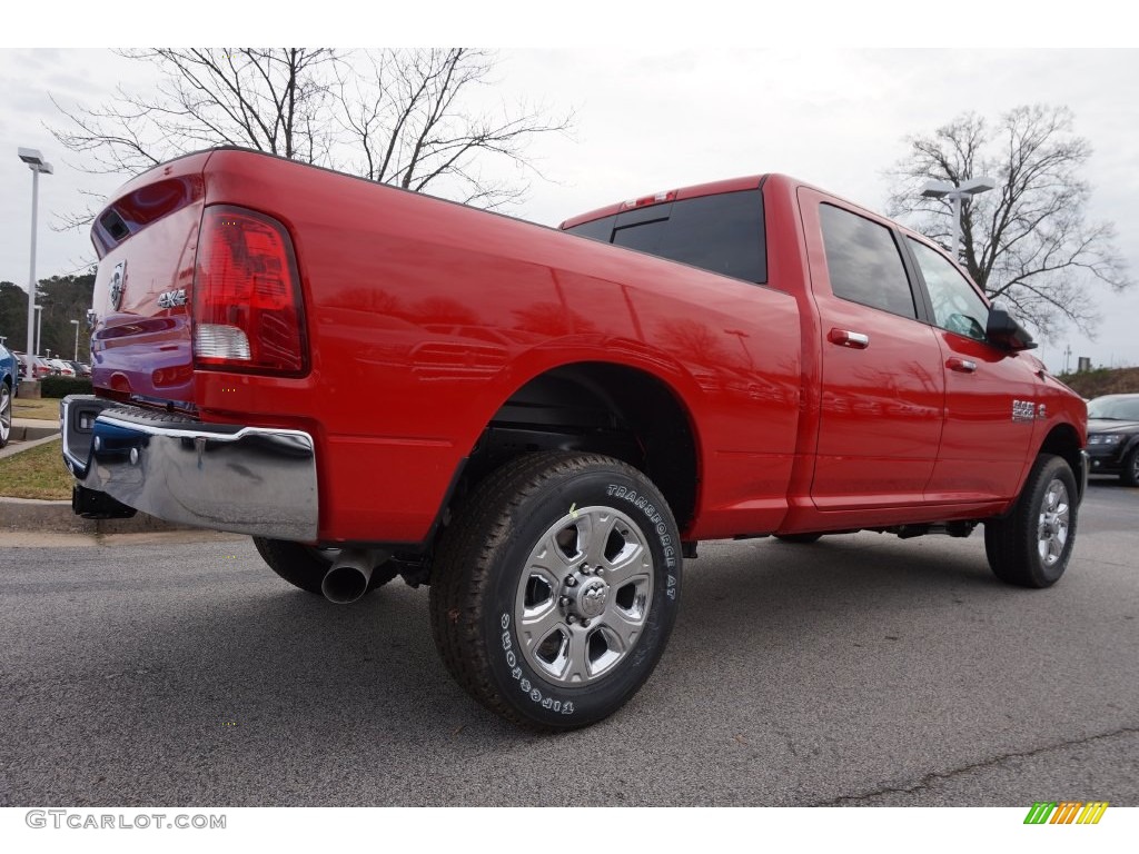 Flame Red 2016 Ram 2500 Big Horn Crew Cab 4x4 Exterior Photo #109590062