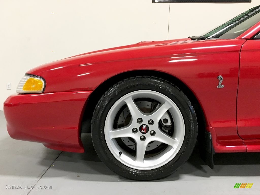1997 Mustang SVT Cobra Coupe - Rio Red / Saddle photo #31