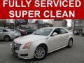 White Diamond Tricoat 2012 Cadillac CTS 3.0 Sedan