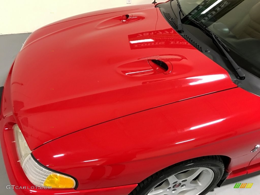 1997 Mustang SVT Cobra Coupe - Rio Red / Saddle photo #37