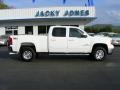 2008 Summit White GMC Sierra 2500HD SLT Crew Cab 4x4  photo #3