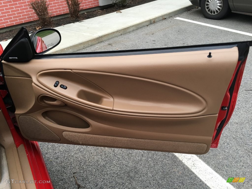 1997 Mustang SVT Cobra Coupe - Rio Red / Saddle photo #60