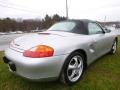 1997 Arctic Silver Metallic Porsche Boxster   photo #2