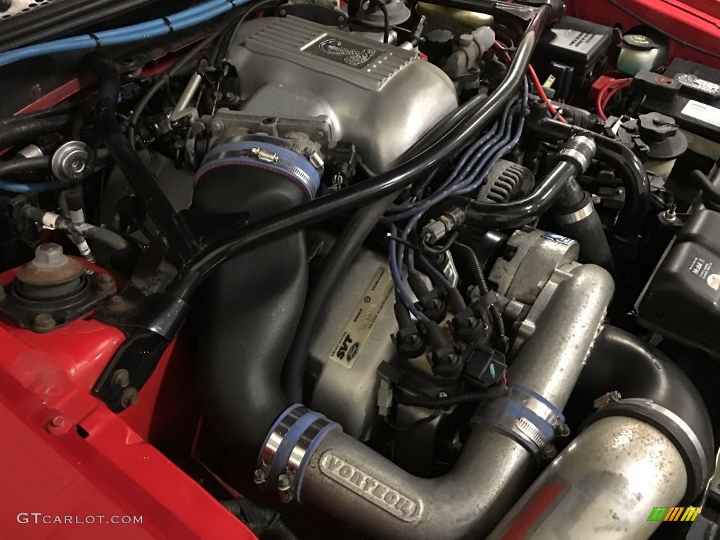 1997 Mustang SVT Cobra Coupe - Rio Red / Saddle photo #74