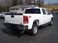 2009 Summit White GMC Sierra 2500HD SLT Crew Cab 4x4  photo #3