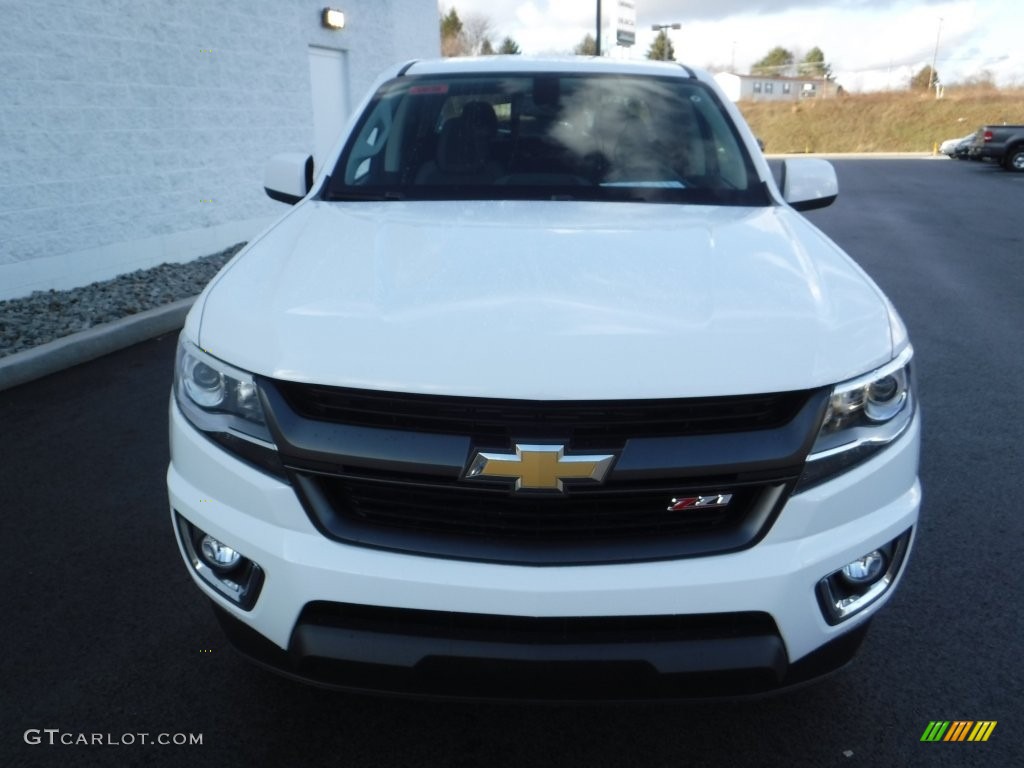 2016 Colorado Z71 Crew Cab 4x4 - Summit White / Jet Black photo #5