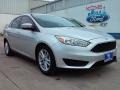 2016 Ingot Silver Ford Focus SE Sedan  photo #1