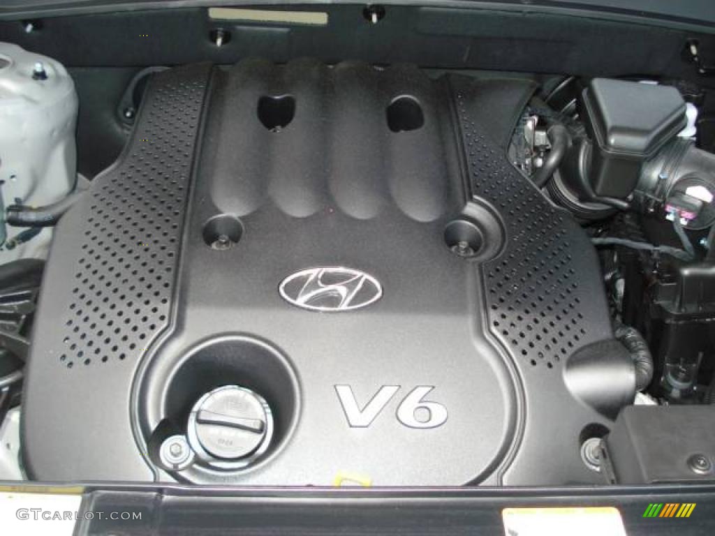 2008 Santa Fe GLS - Bright Silver / Gray photo #21