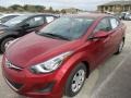 2016 Red Hyundai Elantra SE  photo #2