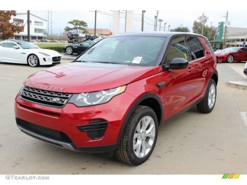 Firenze Red Metallic 2016 Land Rover Discovery Sport SE 4WD Exterior Photo #109595111