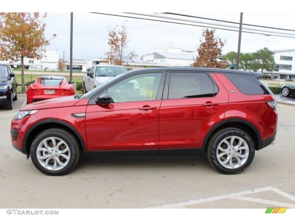 Firenze Red Metallic 2016 Land Rover Discovery Sport SE 4WD Exterior Photo #109595135
