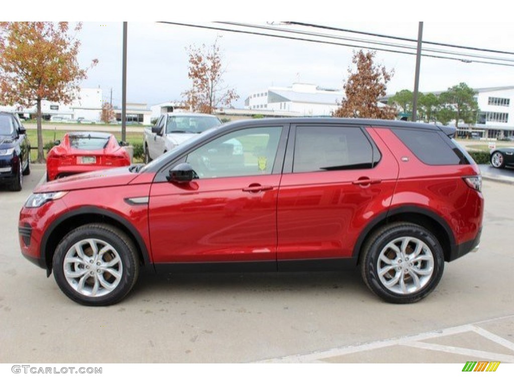 2016 Discovery Sport SE 4WD - Firenze Red Metallic / Ebony photo #8