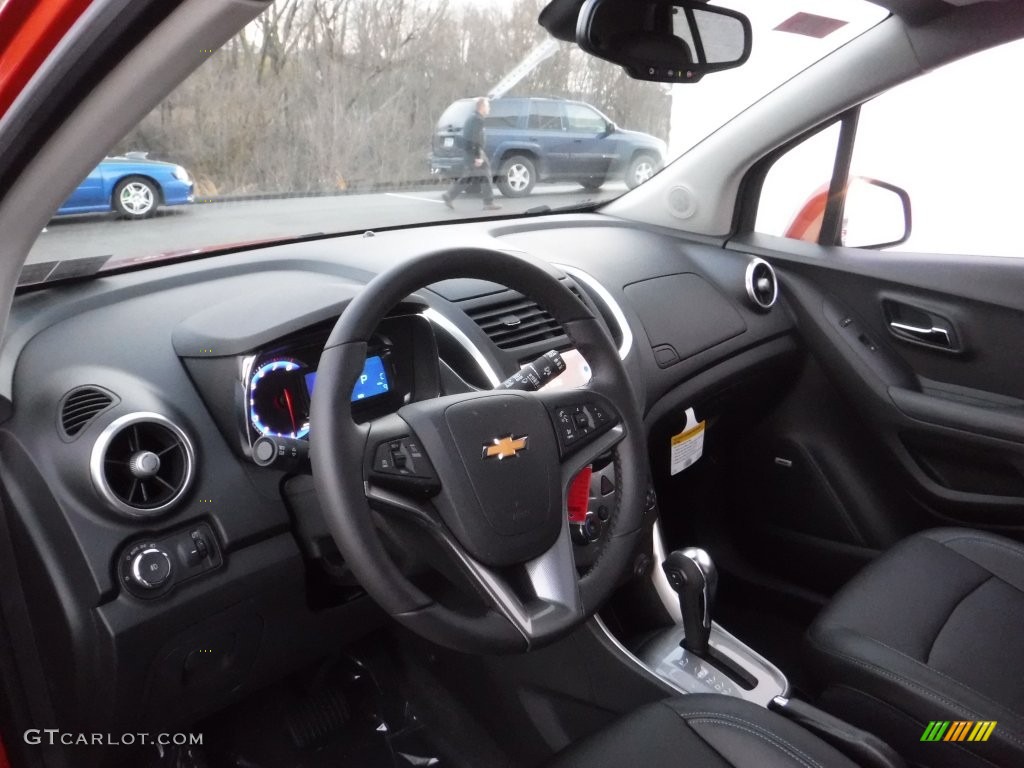 2016 Trax LTZ AWD - Orange Rock Metallic / Jet Black photo #9