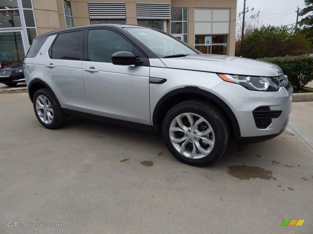 2016 Discovery Sport SE 4WD - Indus Silver Metallic / Ebony photo #1